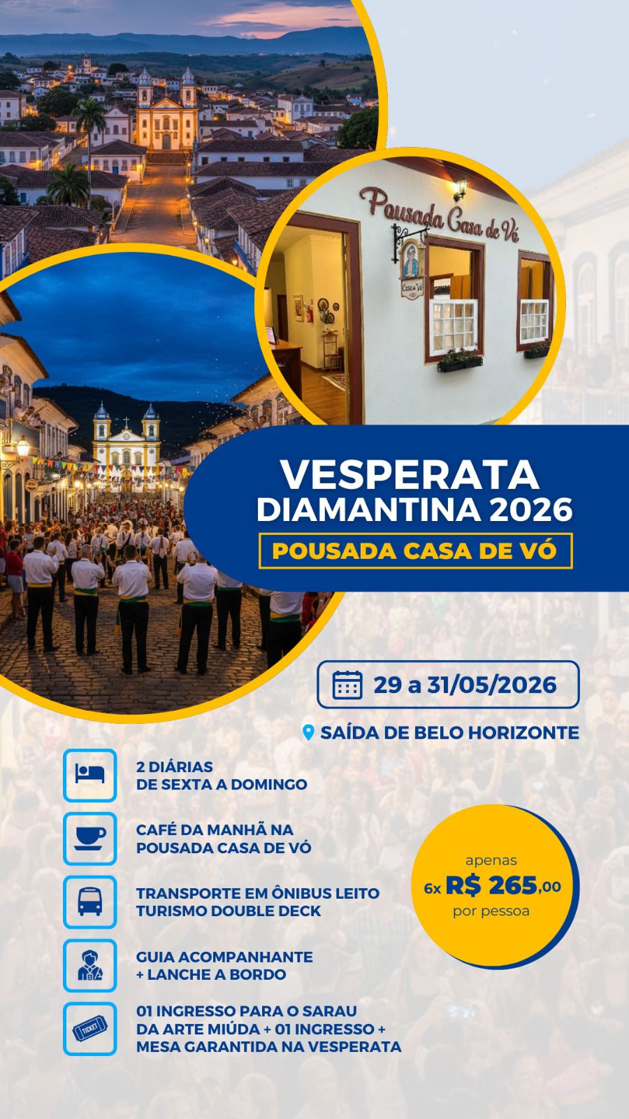 DIAMANTINA  - VESPERATA 2026